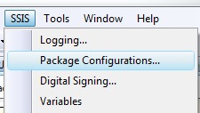 ssis_package_config